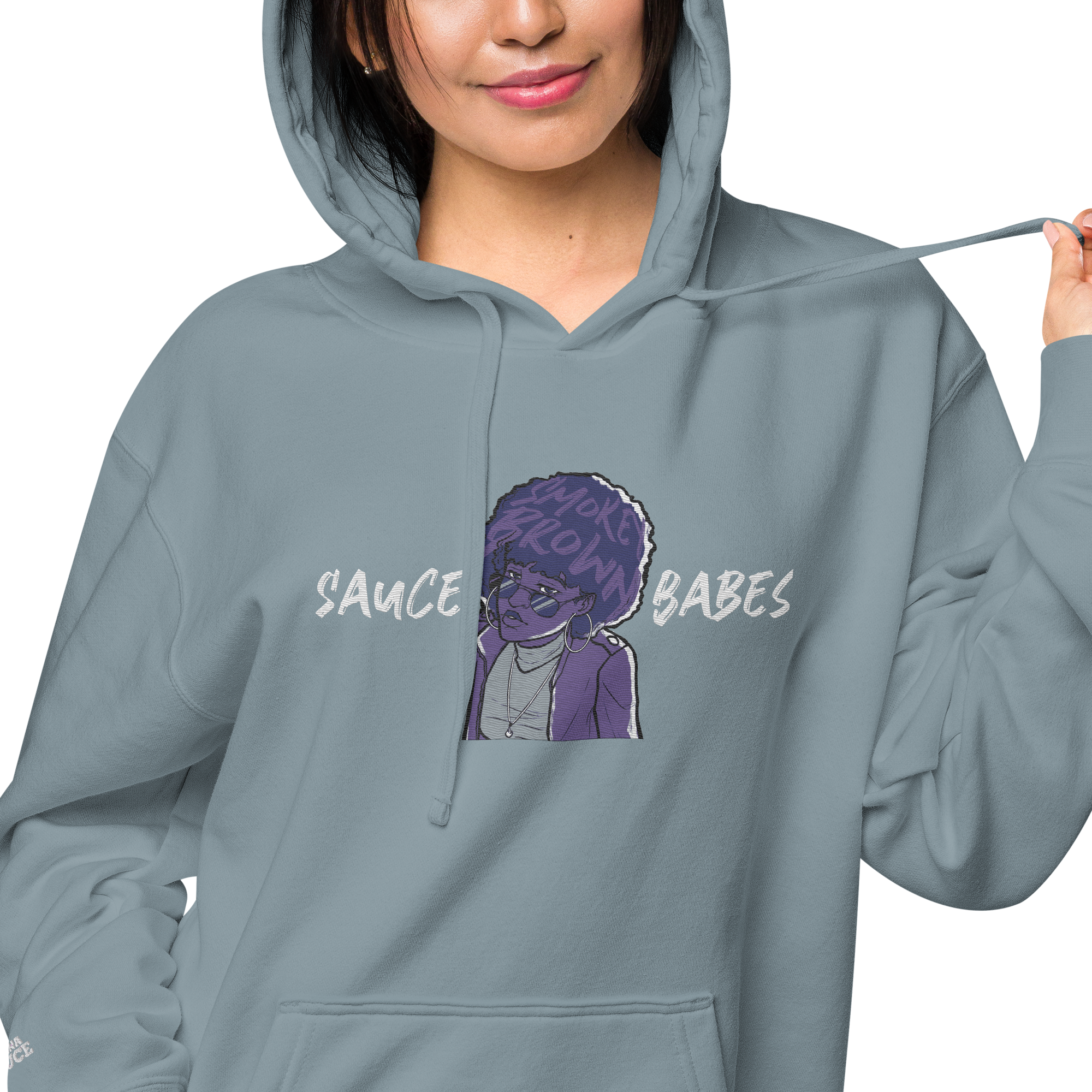 Sauce hoodie purple best sale