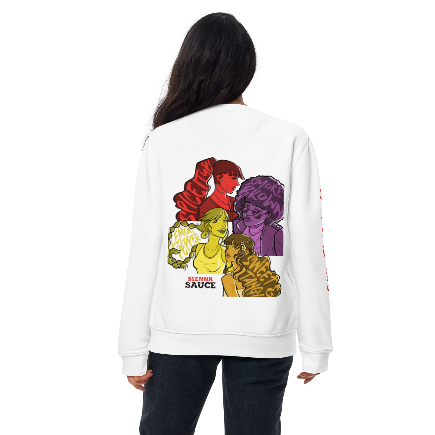 Sauce Babes Sweatshirt (RED)