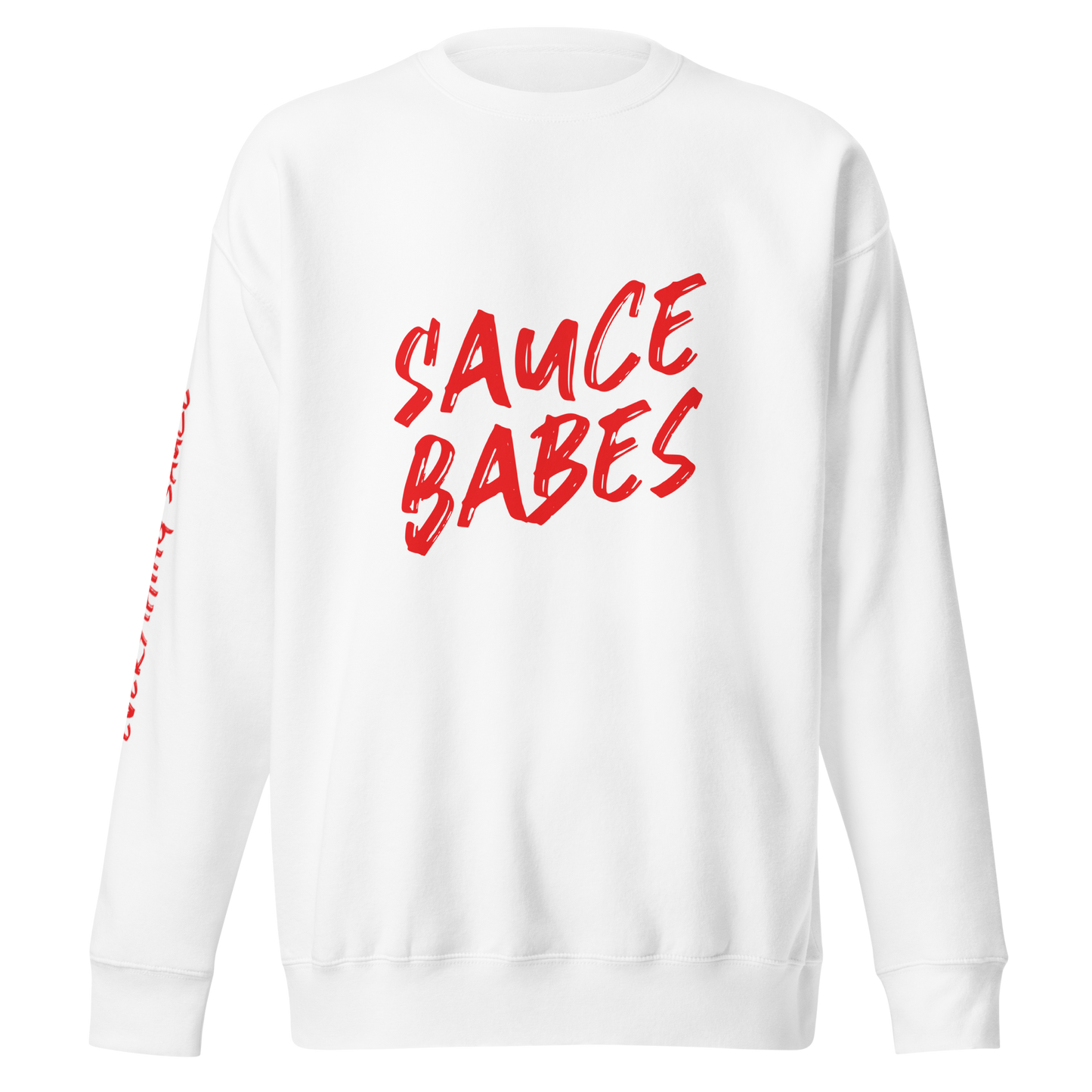 Sauce Babes Sweatshirt (RED)