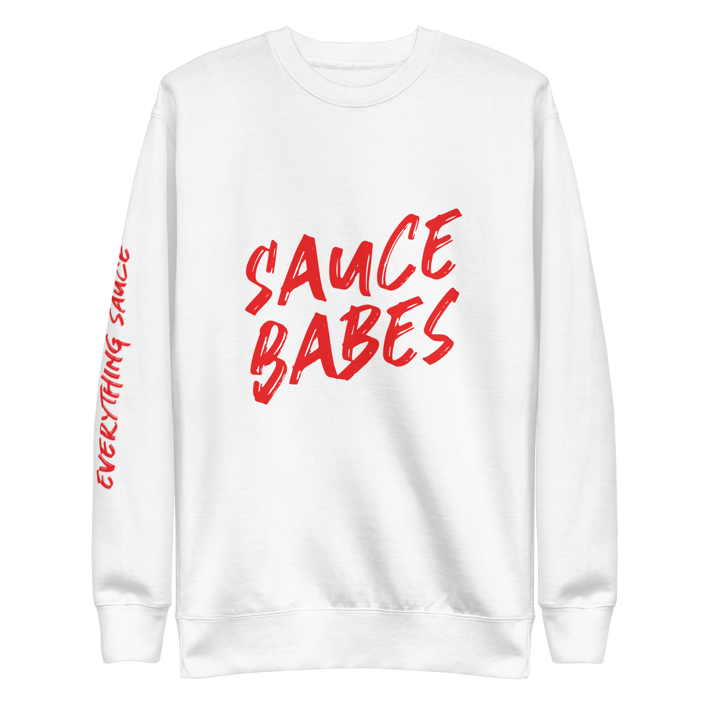 Sauce Babes Sweatshirt (RED)