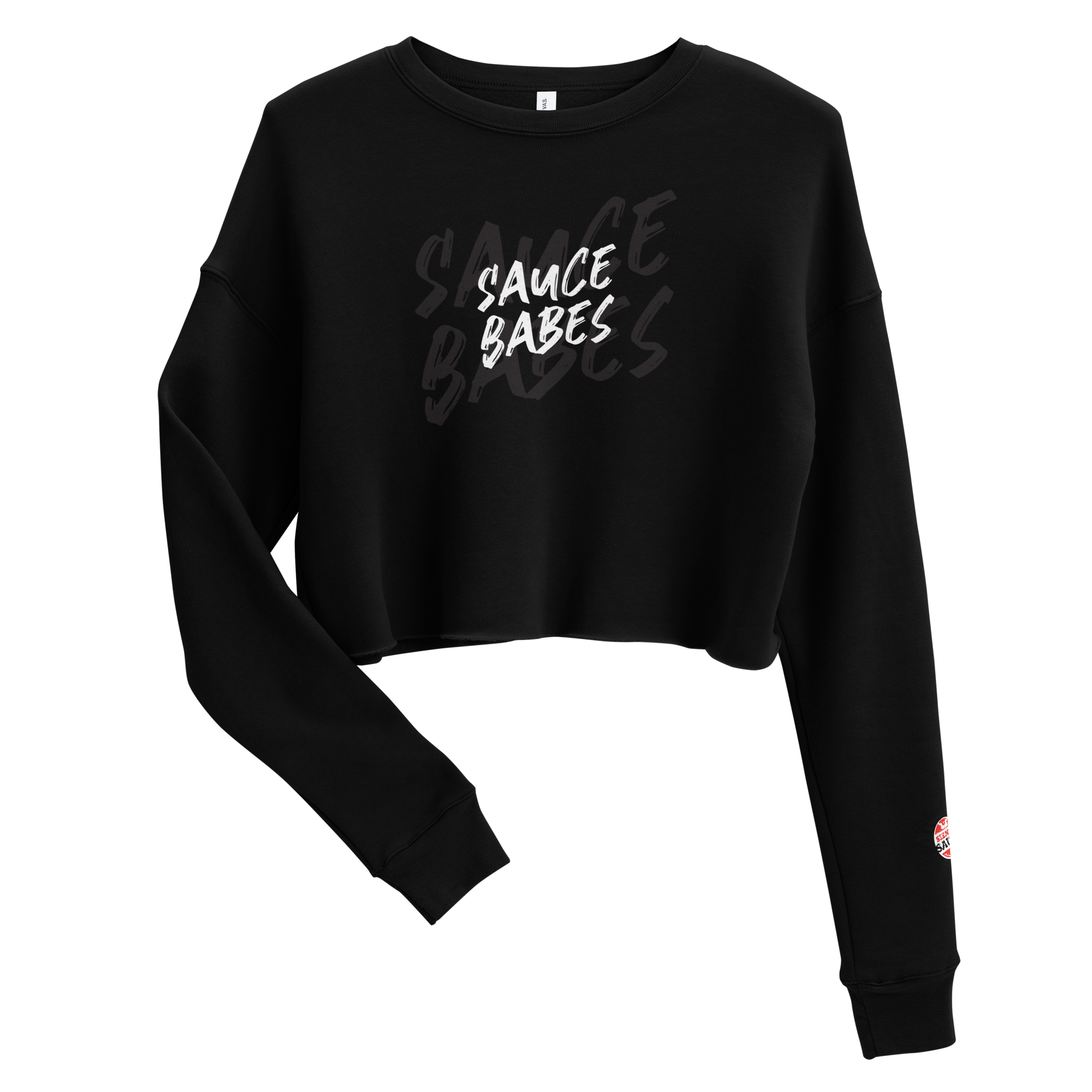 Layered Sauce Babes Sweatshirt (Crop)