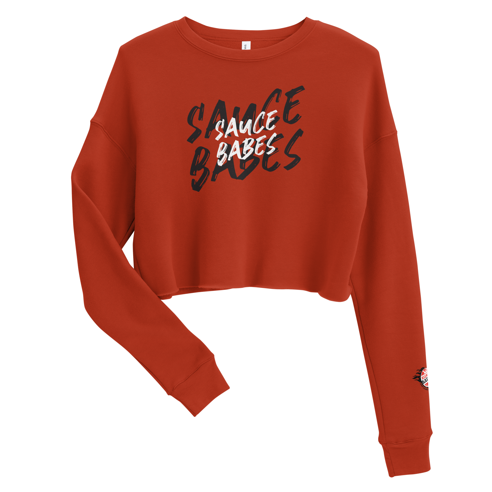Sauce crop top deals hoodie
